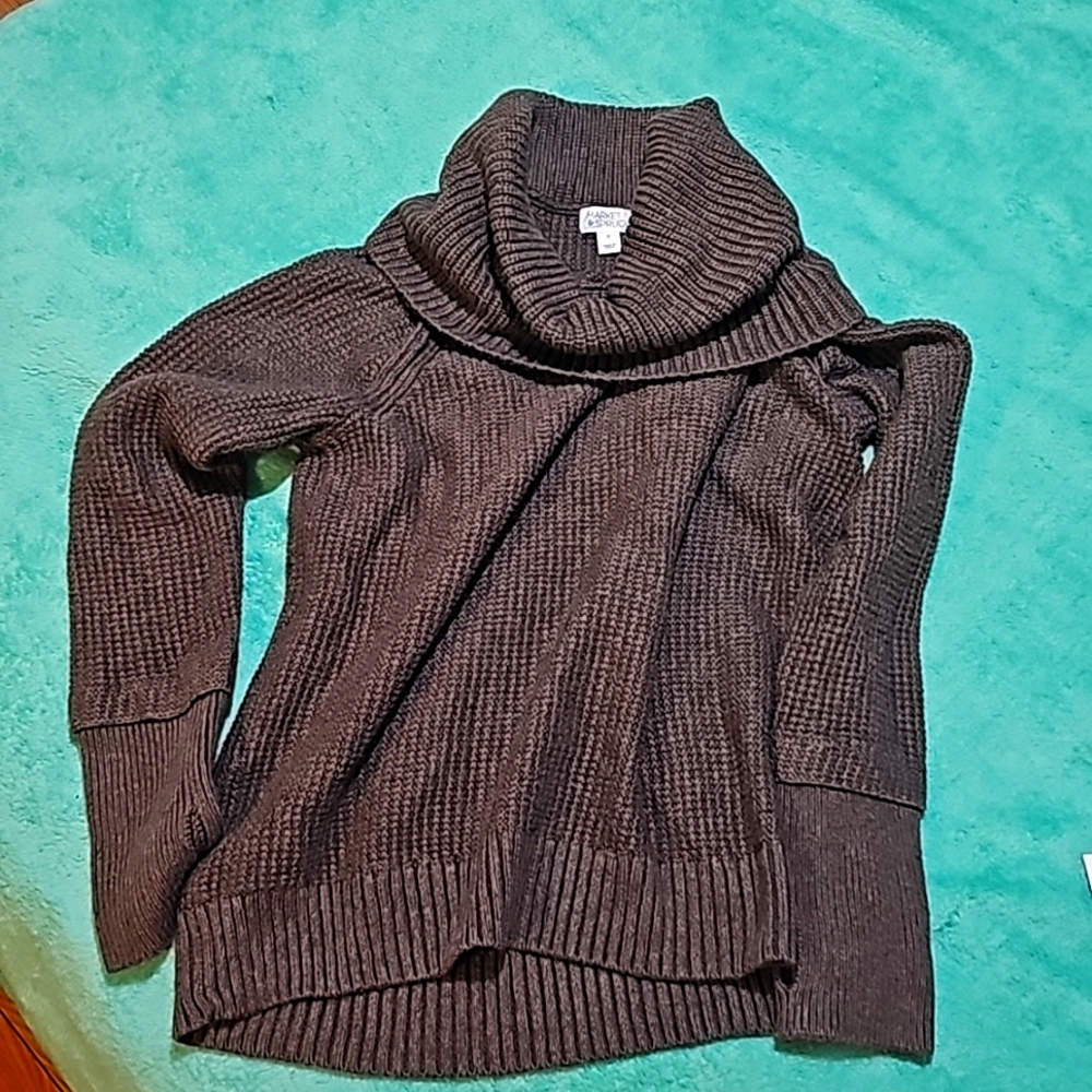 Market &Spruce waffle knit sweater